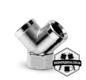 Фітинг трійник CAMOZZI 2040 (мама-мама-мама)