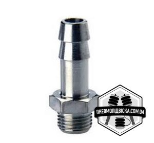 Фітинг прямий перехід під трубку CAMOZZI 2601 з зовнішнім різбленням