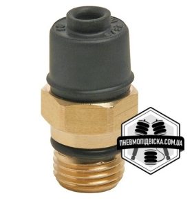 Фітинг прямий з метричним різьбленням CAMOZZI D6512