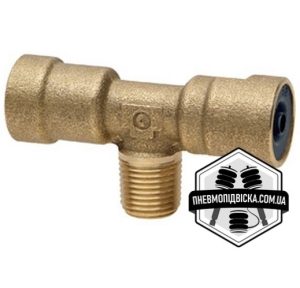 Фітинг трійник з зовнішнім різбленням CAMOZZI 9410