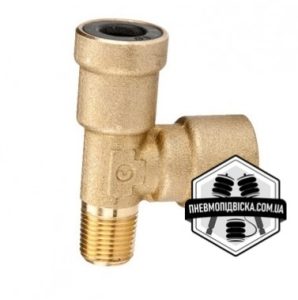 Фітинг трійник з зовнішнім різбленням під трубку CAMOZZI 9420