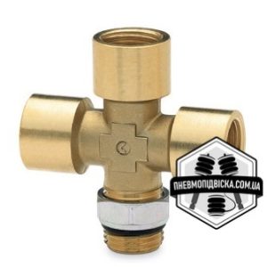 Фітинг трійник з метричним різьбленням CAMOZZI D2032